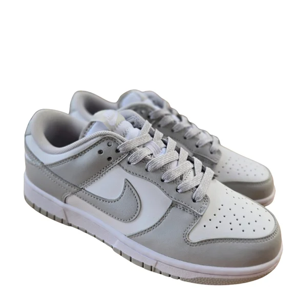 Nike Dunk Low Retro, New WO Tags, Ash/white, Mens 6.5/Womens 8 - Picture 1 of 5